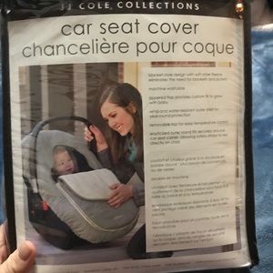 JJ Cole Collection car seat cover